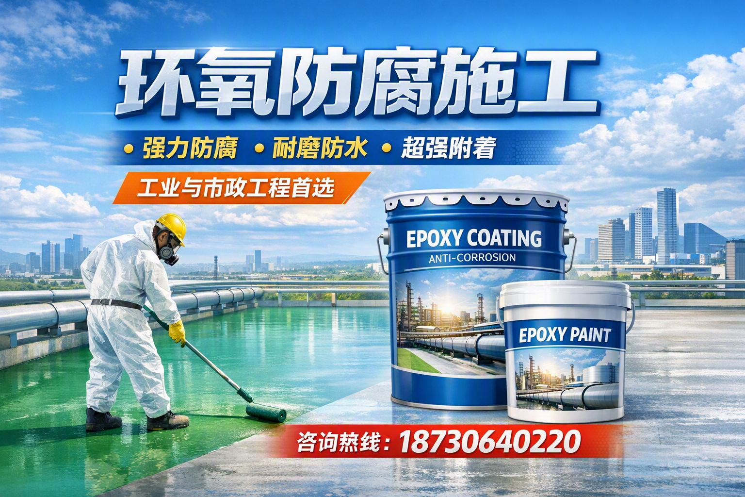 在 牡丹江 进行环氧防腐施工的注意事项
